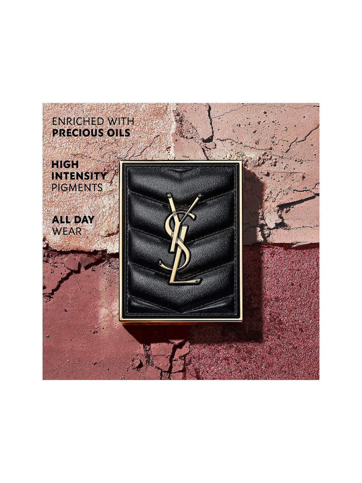 YVES SAINT LAURENT | Couture Mini Clutch Eyeshadow Palette (720 Captivating Dunes) | rosa